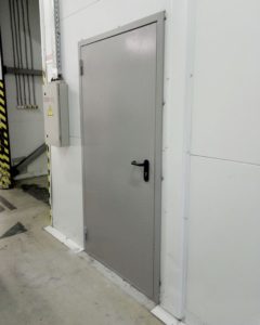 Противопожарная однопольная глухая дверь / серия FRM7262